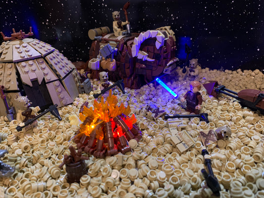 MOC-97196: Tusken Raider Urtya Tent -by The_Minikit_Guy